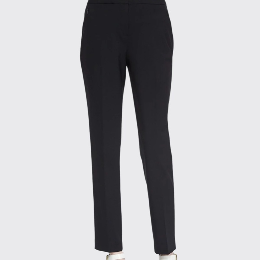 ELIE TAHARI CROPPED WOOL PANTS